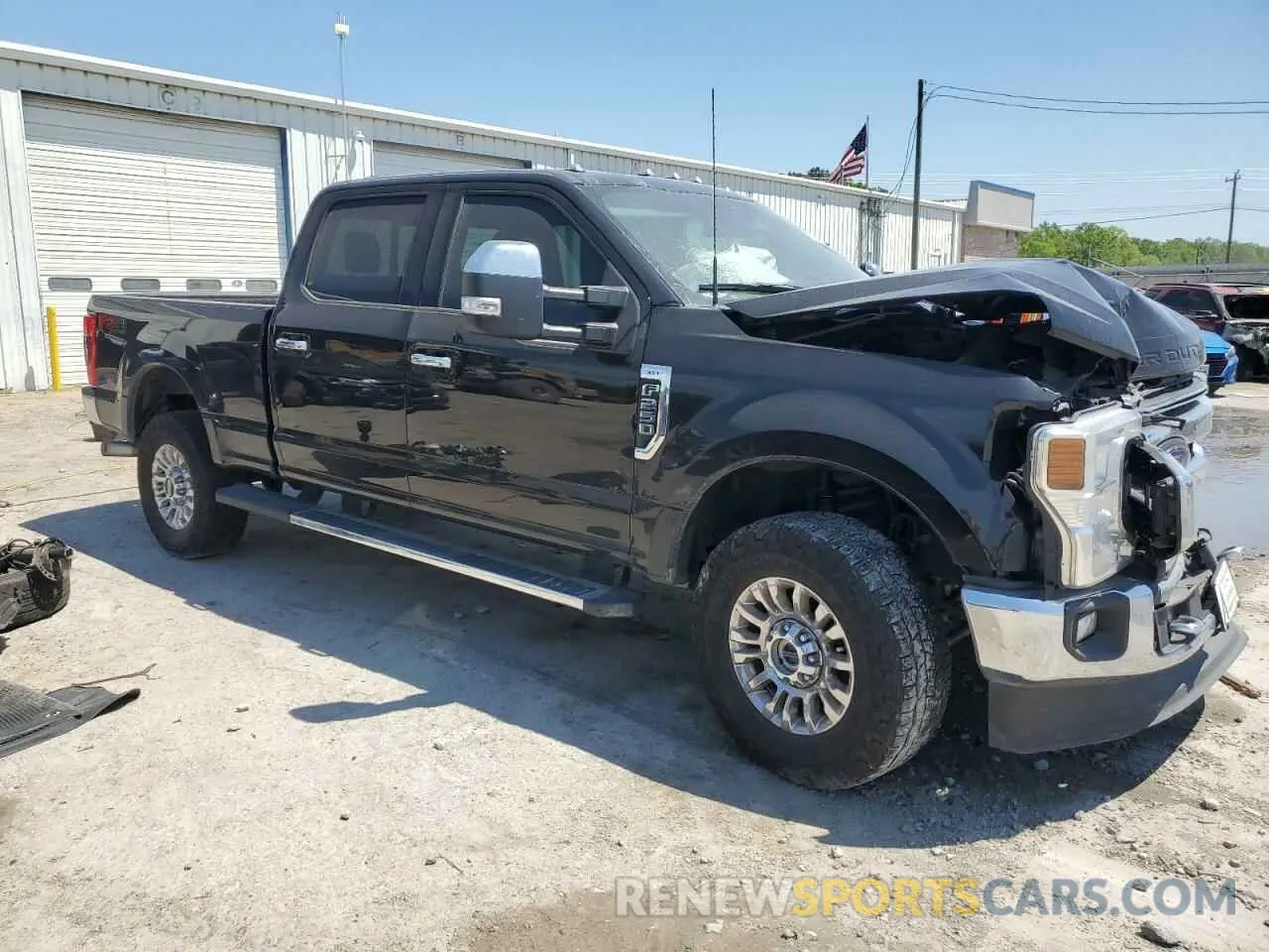 4 Photograph of a damaged car 1FT7W2B6XNEG38082 FORD F250 2022