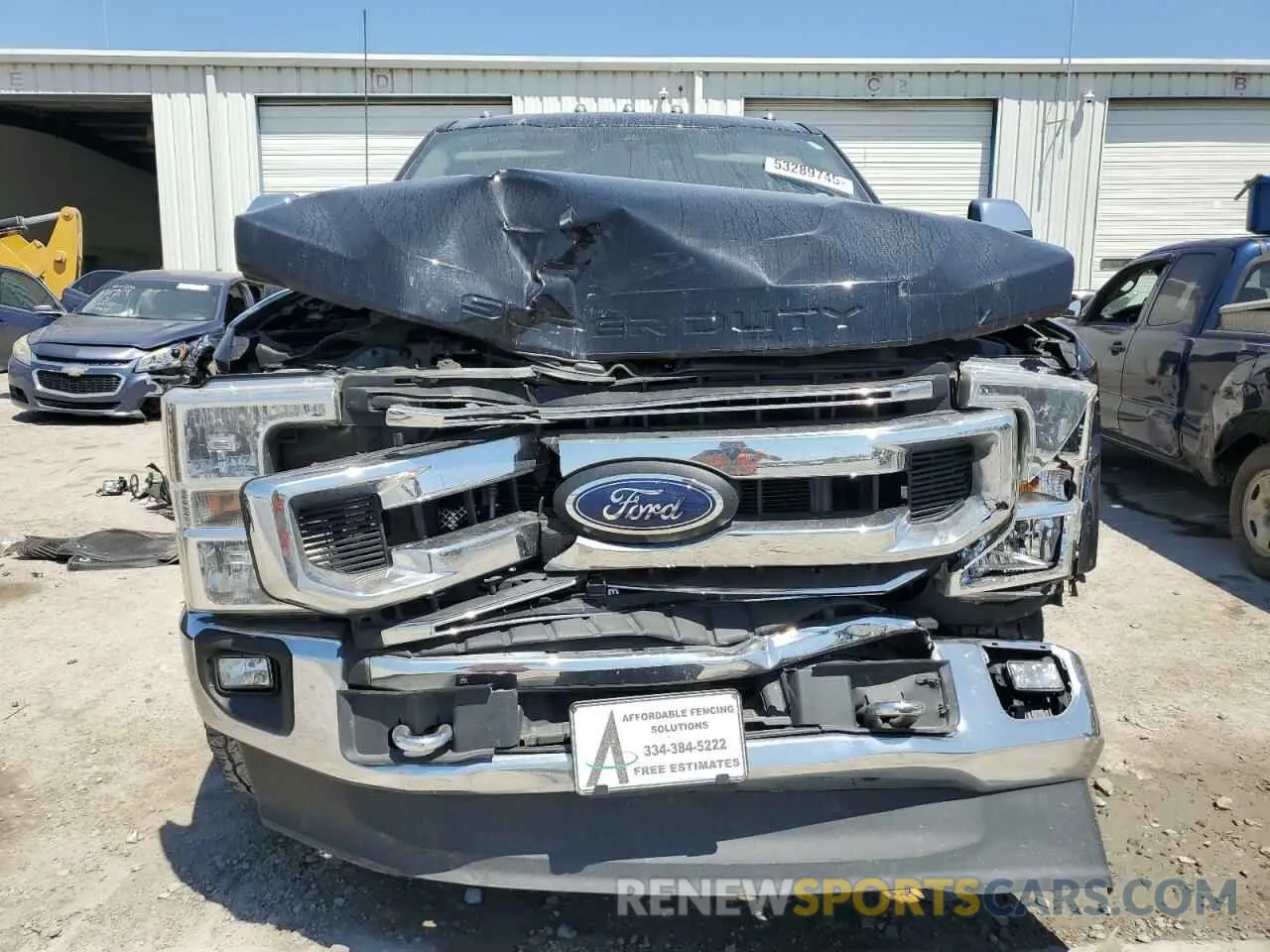 5 Photograph of a damaged car 1FT7W2B6XNEG38082 FORD F250 2022