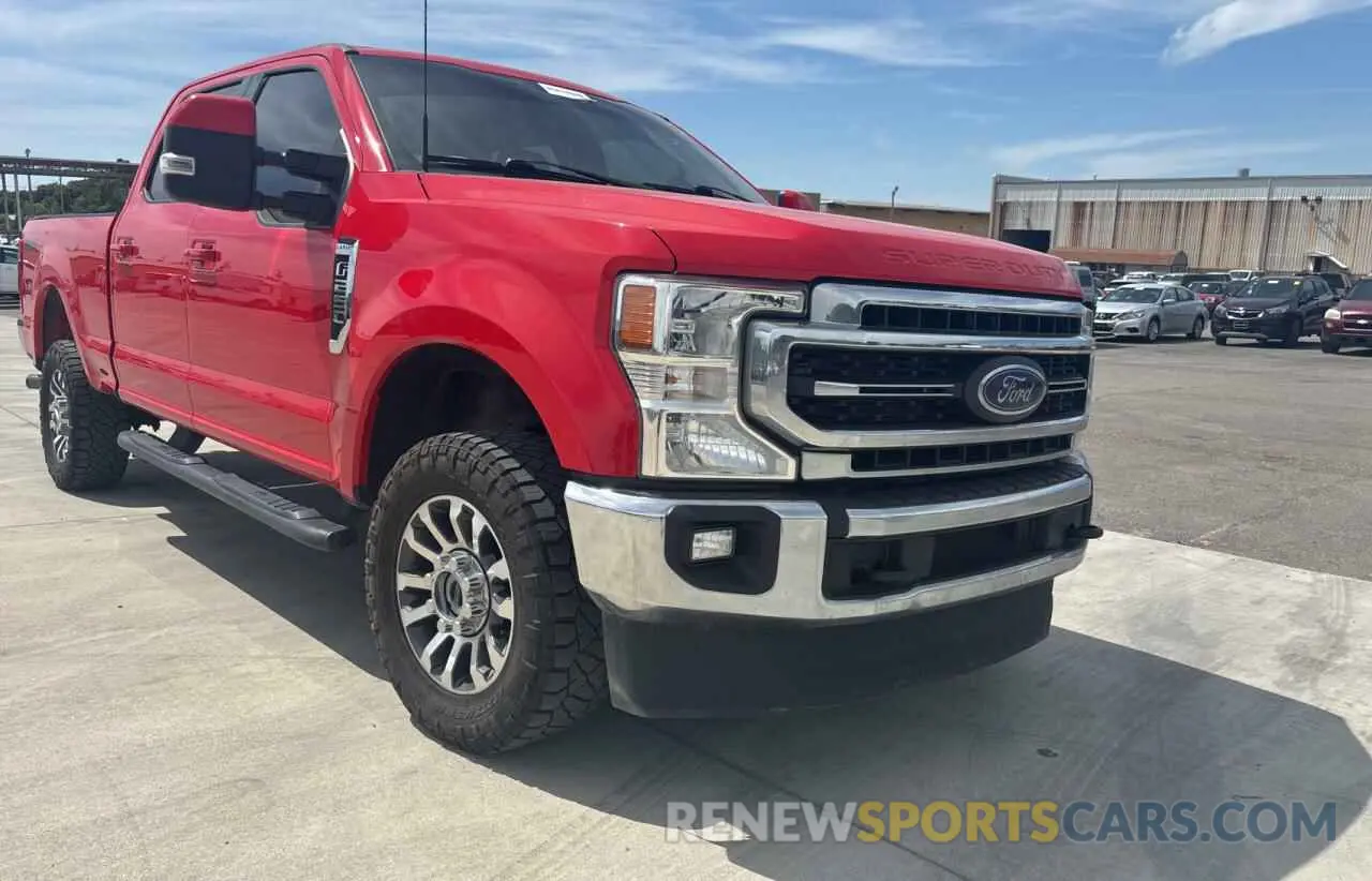 1 Фотография поврежденного автомобиля 1FT7W2BN5NEE34765 FORD F250 2022