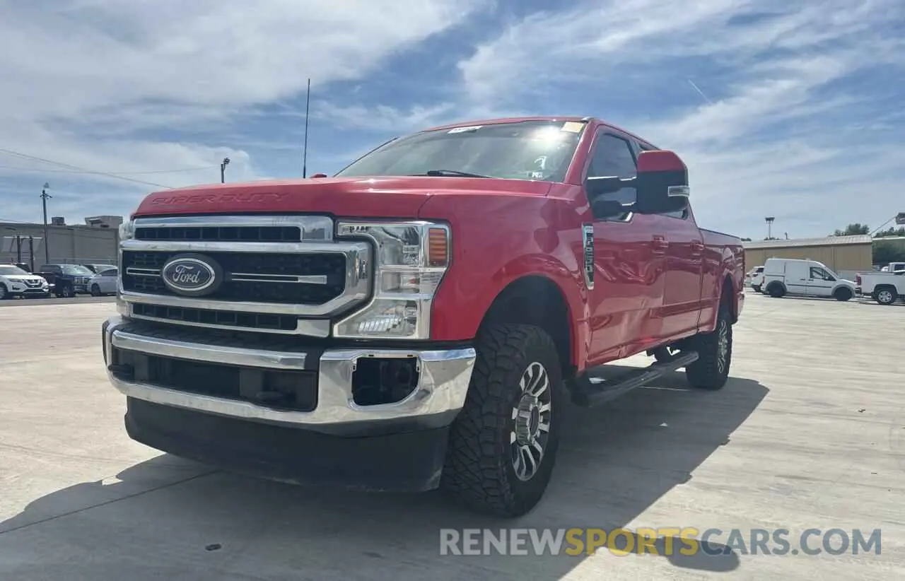 2 Фотография поврежденного автомобиля 1FT7W2BN5NEE34765 FORD F250 2022