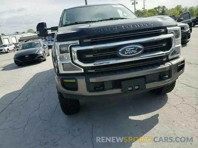 11 Photograph of a damaged car 1FT7W2BNXNEC61406 FORD F250 2022