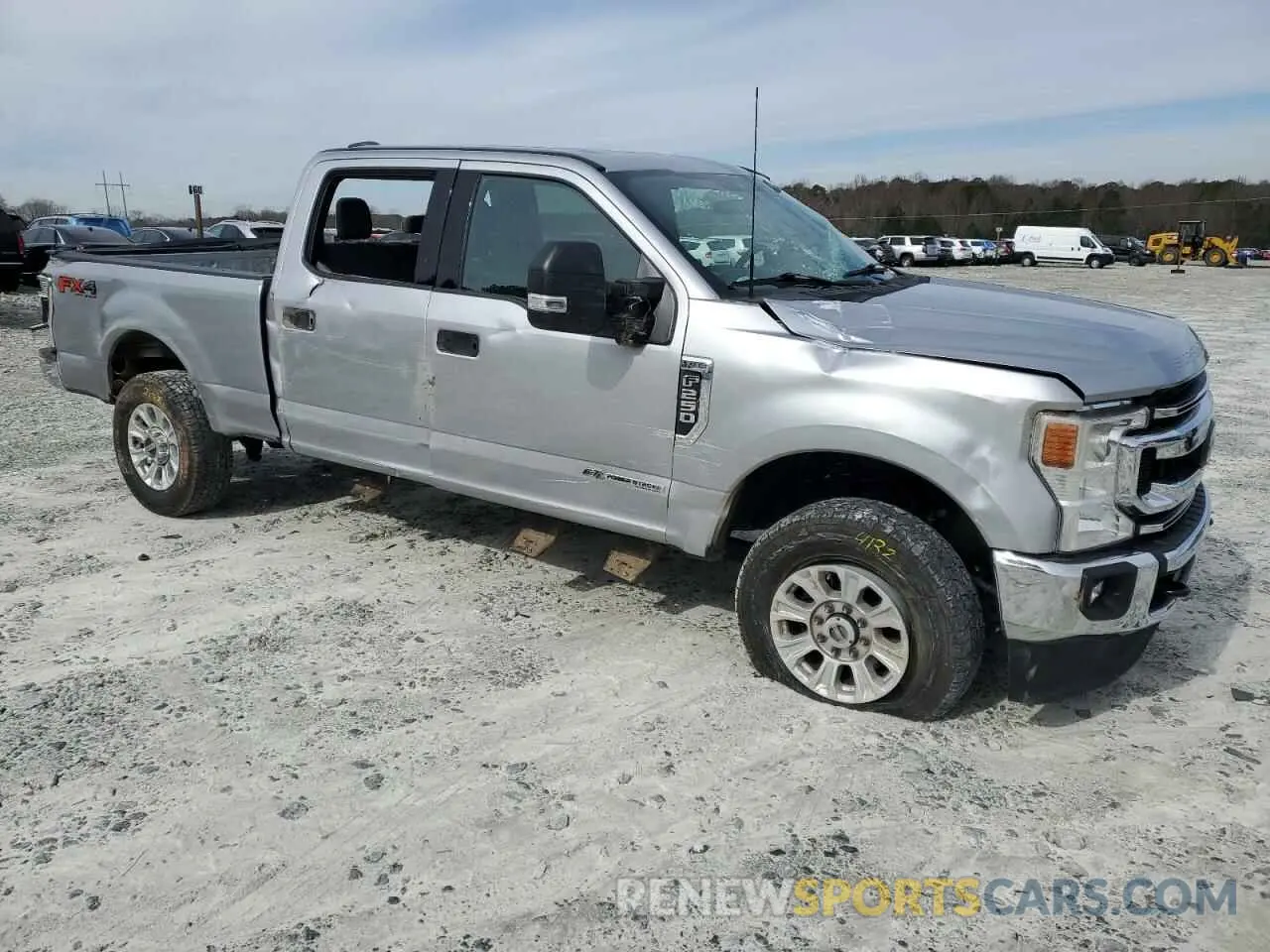 4 Фотография поврежденного автомобиля 1FT7W2BT0NEE89977 FORD F250 2022