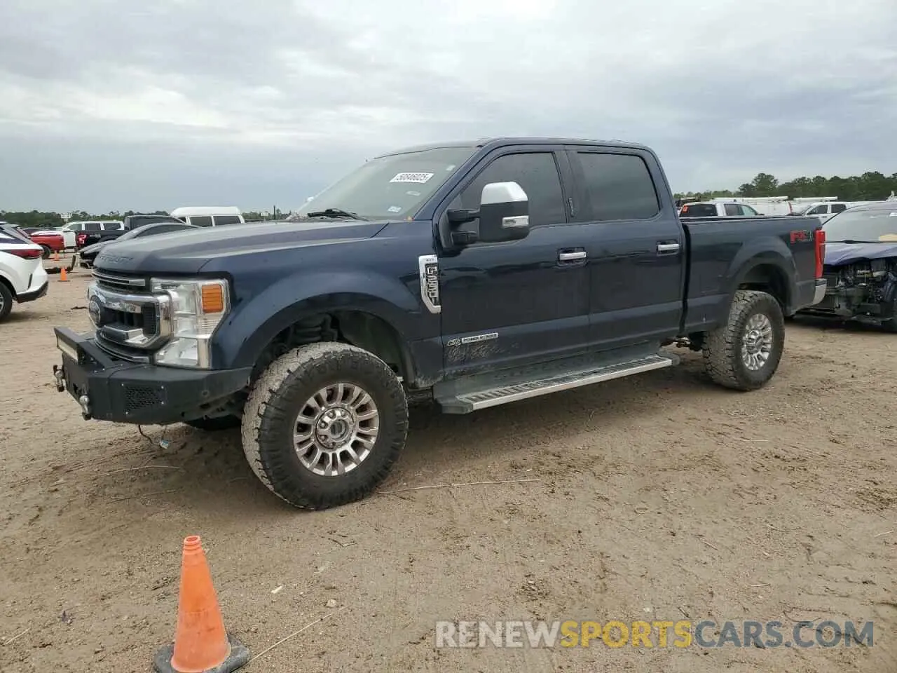 1 Фотография поврежденного автомобиля 1FT7W2BT0NEG01368 FORD F250 2022