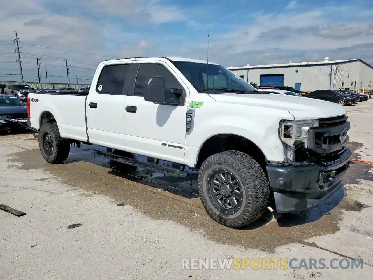 4 Photograph of a damaged car 1FT7W2BT1NEE82374 FORD F250 2022