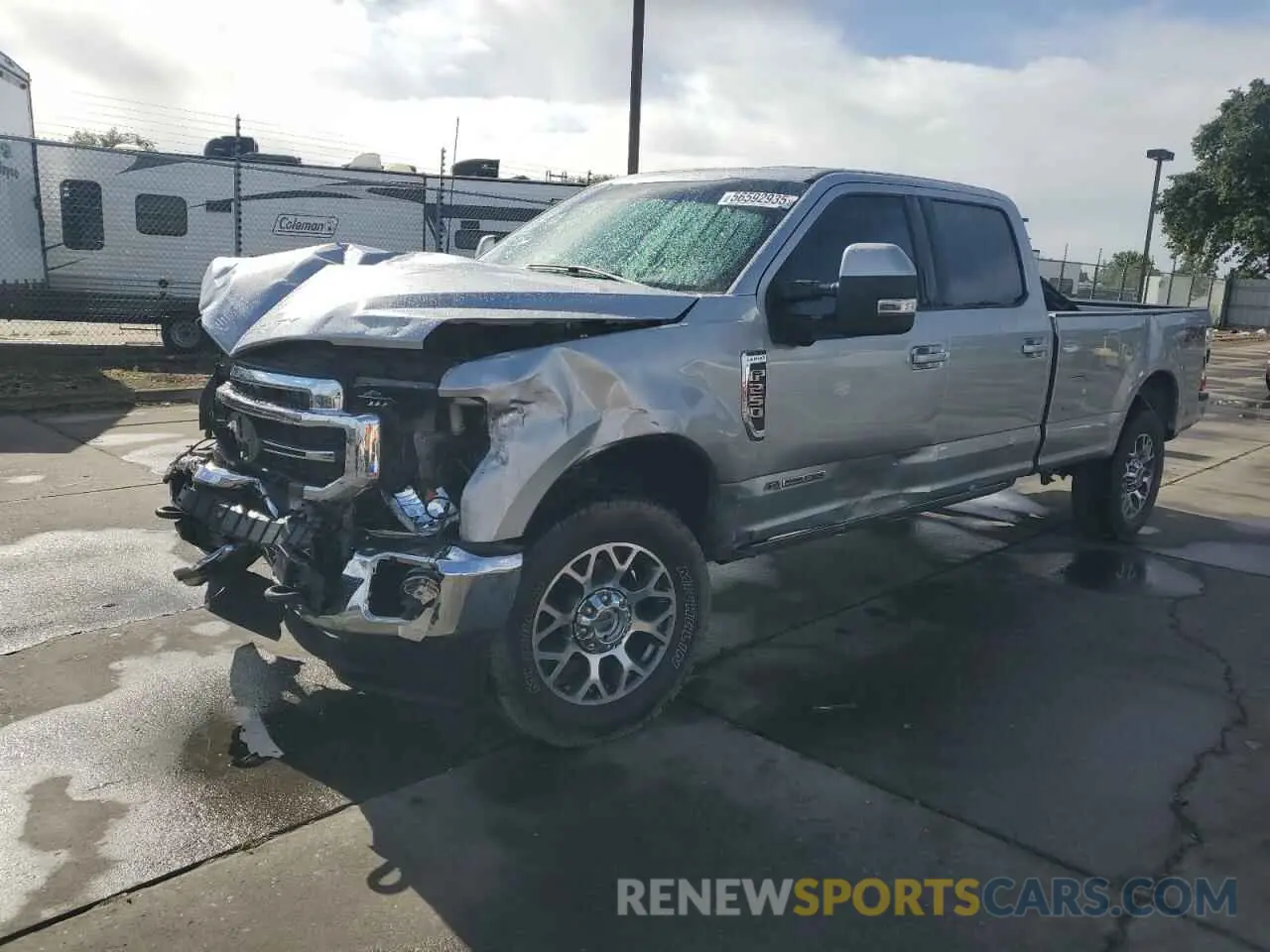 1 Photograph of a damaged car 1FT7W2BT2NED75527 FORD F250 2022