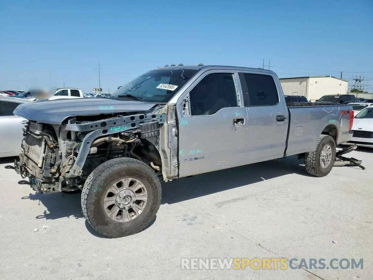 1 Фотография поврежденного автомобиля 1FT7W2BT3NEE17817 FORD F250 2022