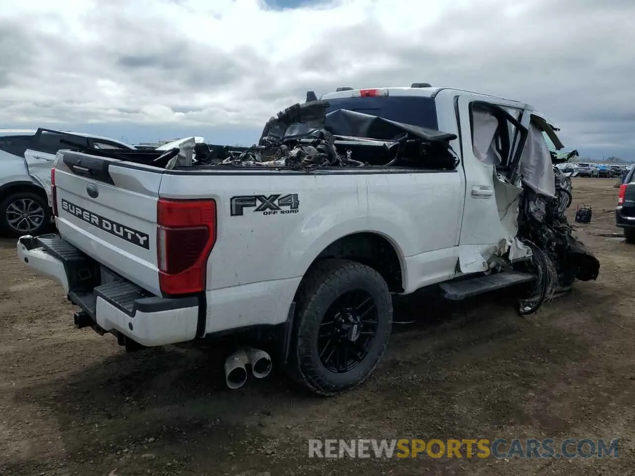 3 Фотография поврежденного автомобиля 1FT7W2BT3NEF26116 FORD F250 2022