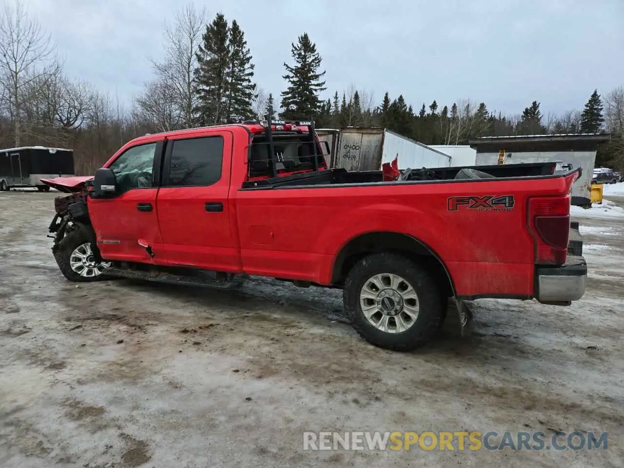 2 Photograph of a damaged car 1FT7W2BT4NEE10231 FORD F250 2022