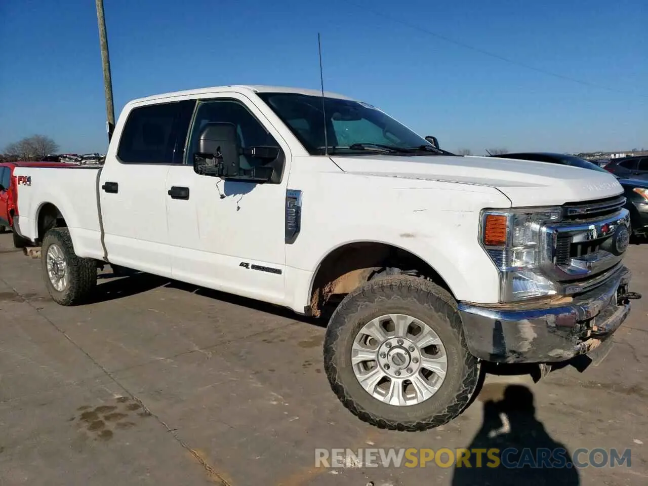 4 Фотография поврежденного автомобиля 1FT7W2BT4NEE90954 FORD F250 2022