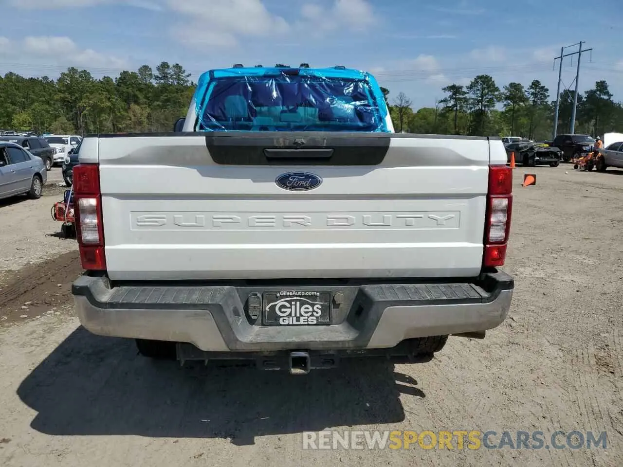 6 Photograph of a damaged car 1FT7W2BT4NEG36401 FORD F250 2022