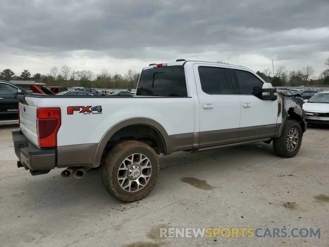 3 Photograph of a damaged car 1FT7W2BT5NED02846 FORD F250 2022