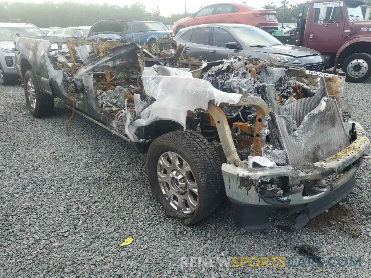 4 Photograph of a damaged car 1FT7W2BT5NEE49152 FORD F250 2022