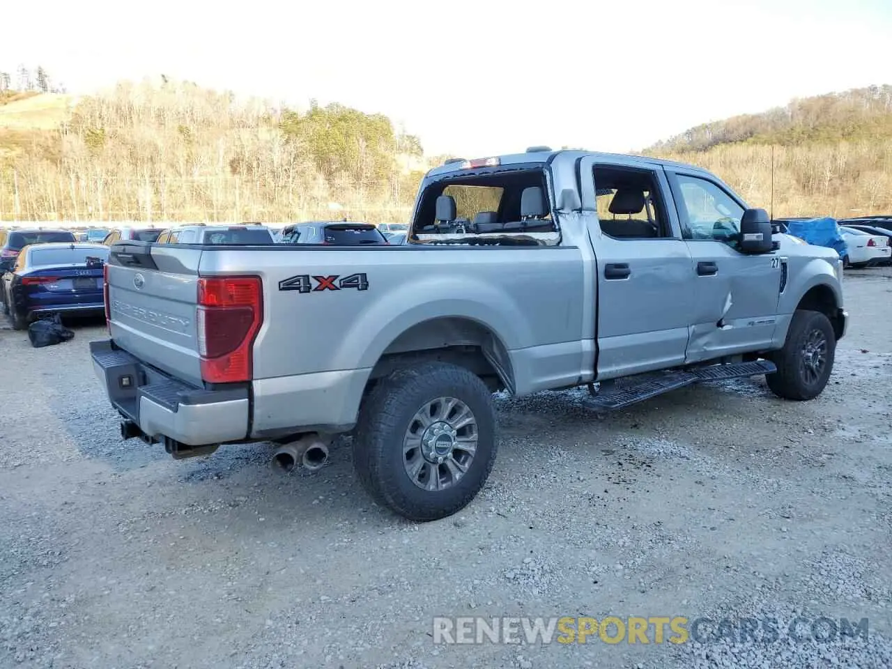 3 Фотография поврежденного автомобиля 1FT7W2BT5NEG42563 FORD F250 2022