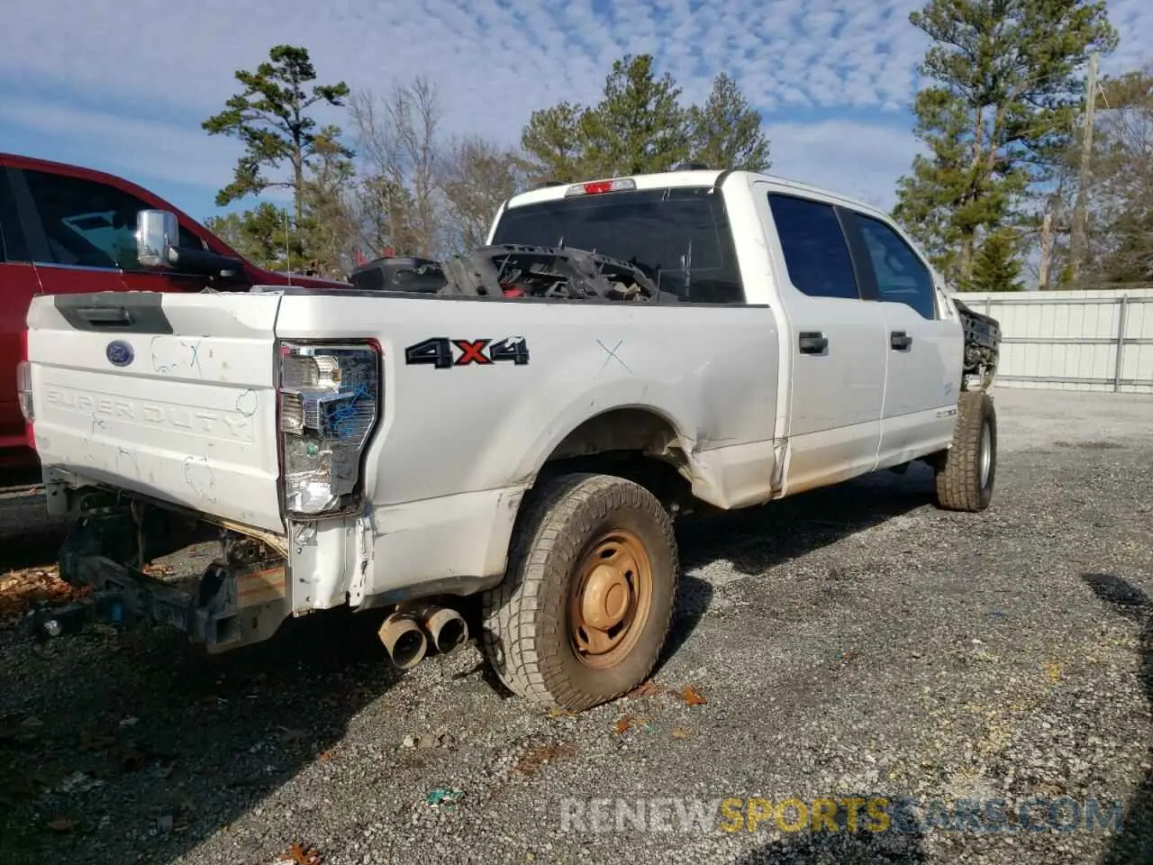 3 Фотография поврежденного автомобиля 1FT7W2BT6NEF01386 FORD F250 2022