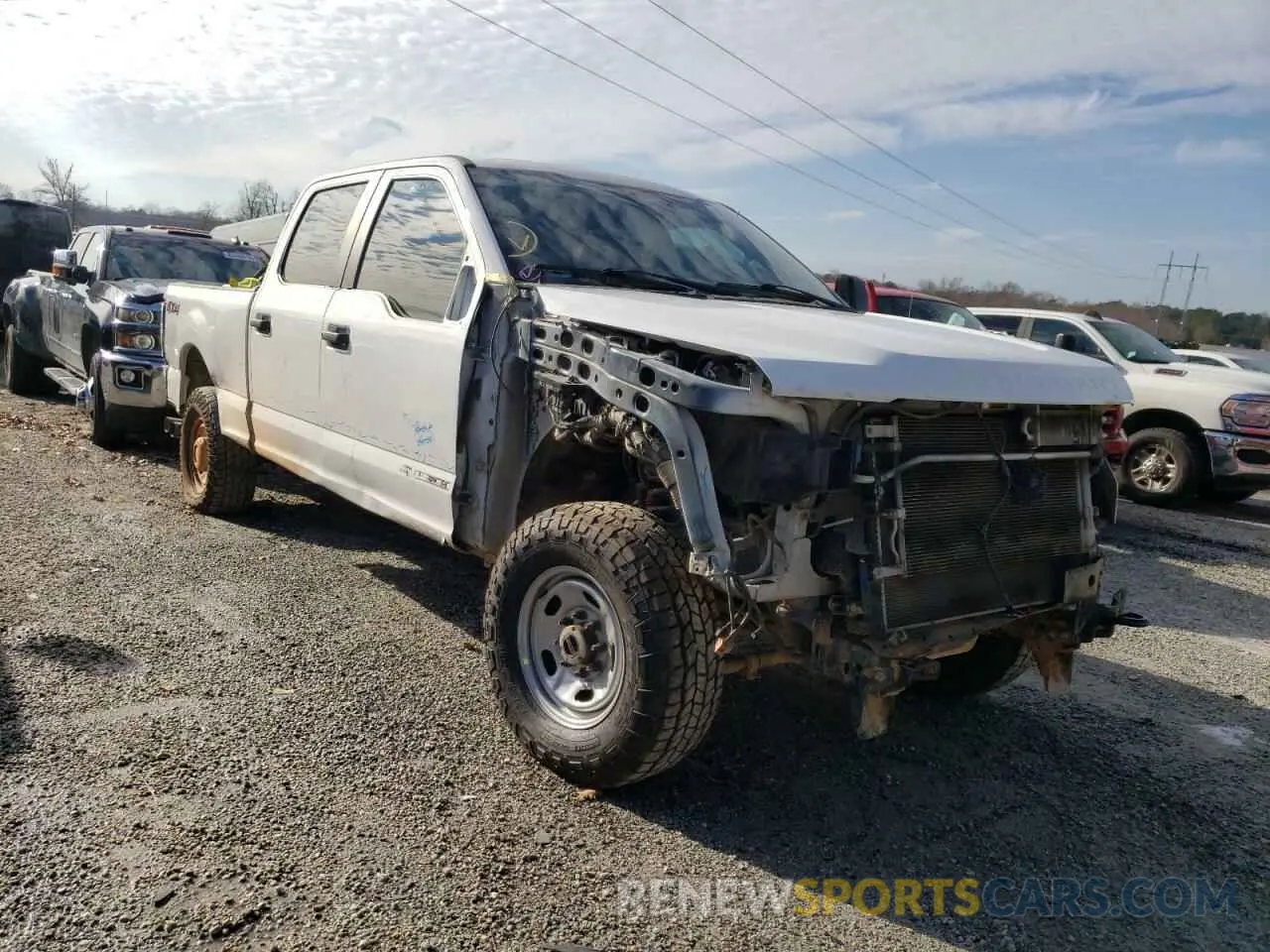 4 Фотография поврежденного автомобиля 1FT7W2BT6NEF01386 FORD F250 2022
