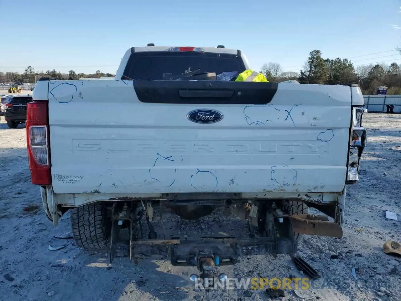 6 Фотография поврежденного автомобиля 1FT7W2BT6NEF01386 FORD F250 2022