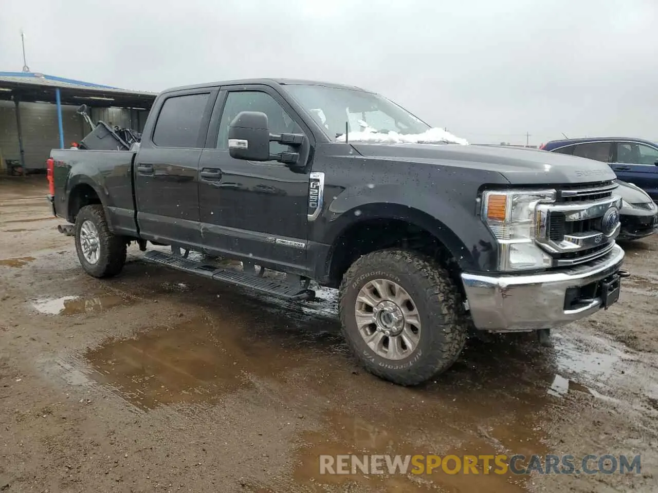4 Фотография поврежденного автомобиля 1FT7W2BT9NEE21368 FORD F250 2022