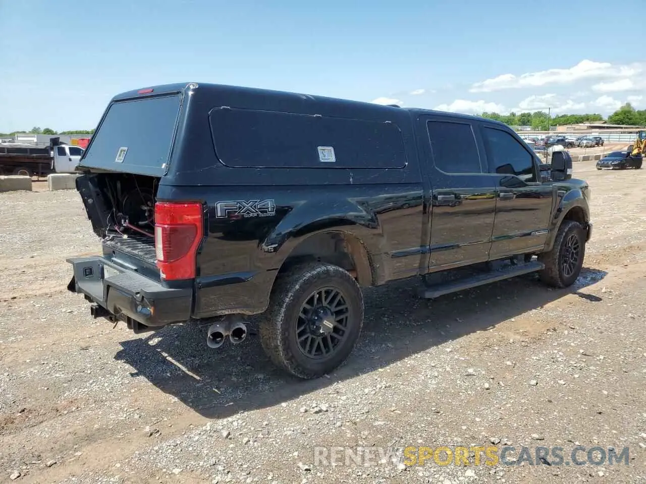 3 Photograph of a damaged car 1FT7W2BT9NEF81184 FORD F250 2022