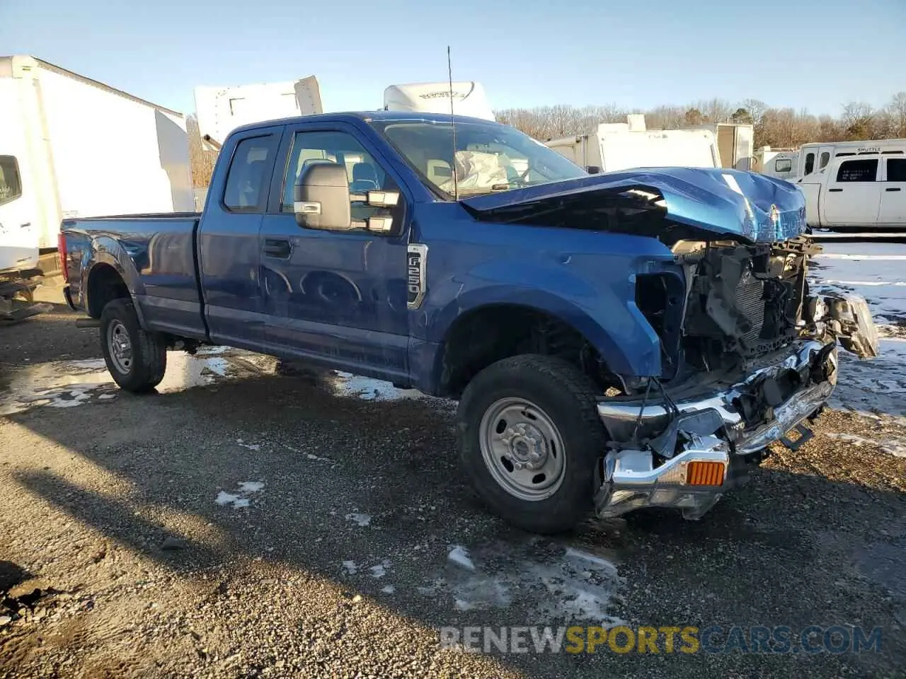 4 Фотография поврежденного автомобиля 1FT7X2B61NEE74542 FORD F250 2022