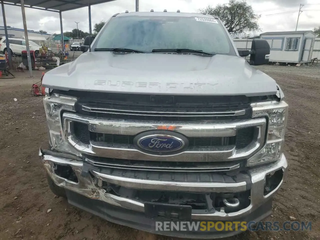 5 Photograph of a damaged car 1FT8W2BT0NEE39357 FORD F250 2022