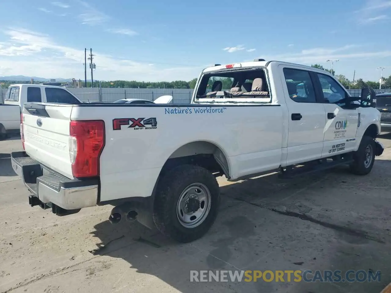 3 Фотография поврежденного автомобиля 1FT8W2BT1NED77578 FORD F250 2022