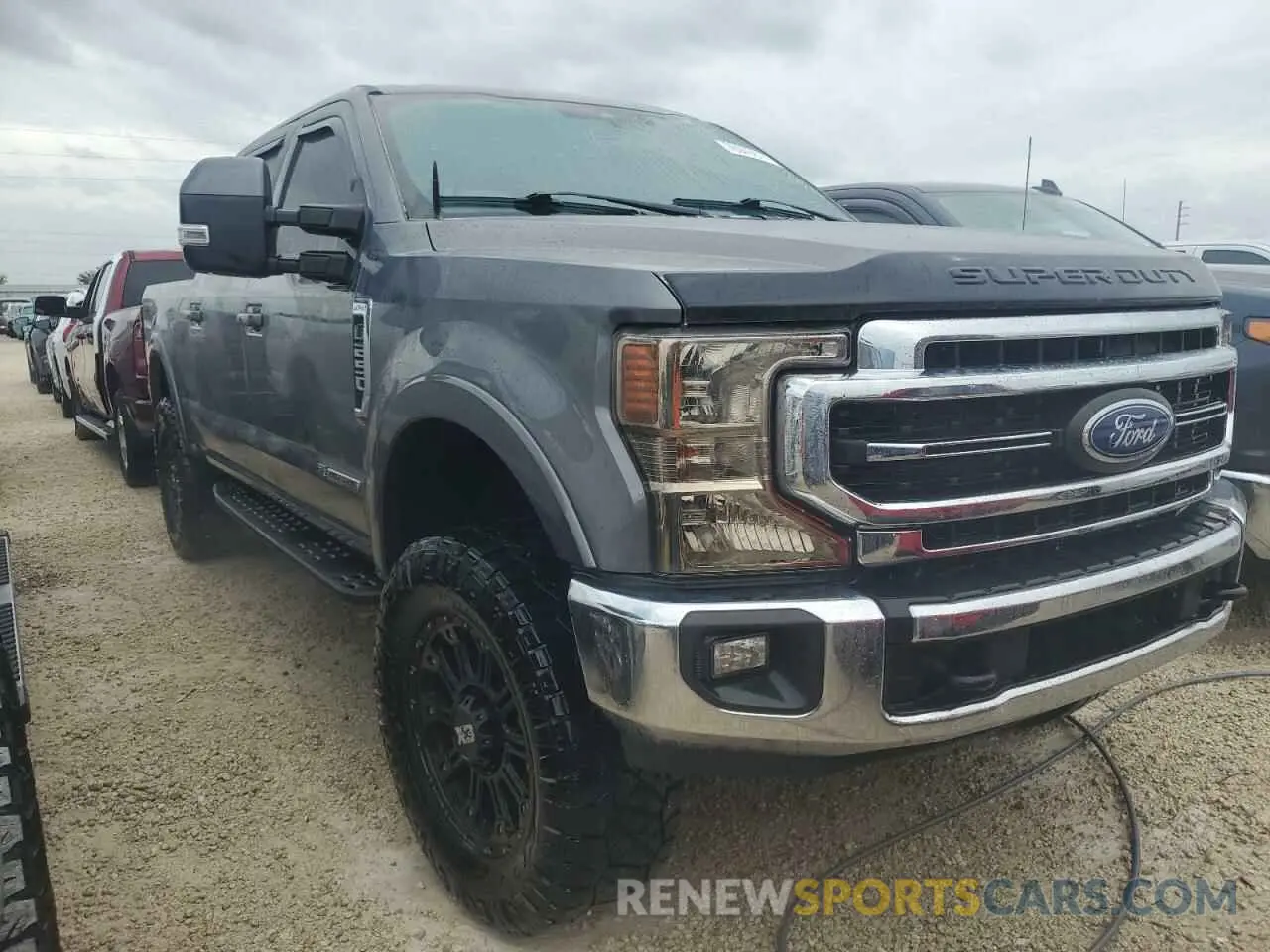 4 Фотография поврежденного автомобиля 1FT8W2BT3NEE77620 FORD F250 2022