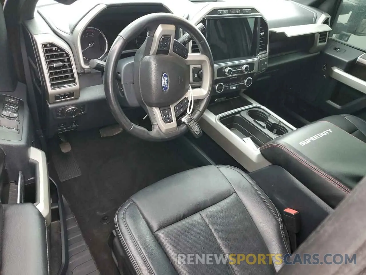 8 Фотография поврежденного автомобиля 1FT8W2BT3NEE77620 FORD F250 2022