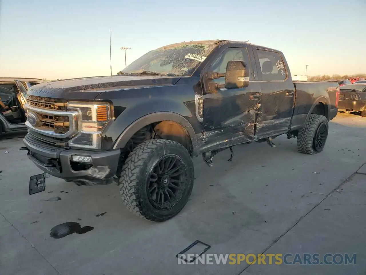 1 Photograph of a damaged car 1FT8W2BT4NEC60416 FORD F250 2022