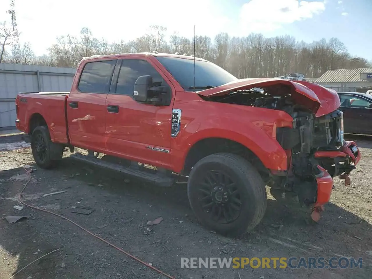4 Фотография поврежденного автомобиля 1FT8W2BT4NED59687 FORD F250 2022