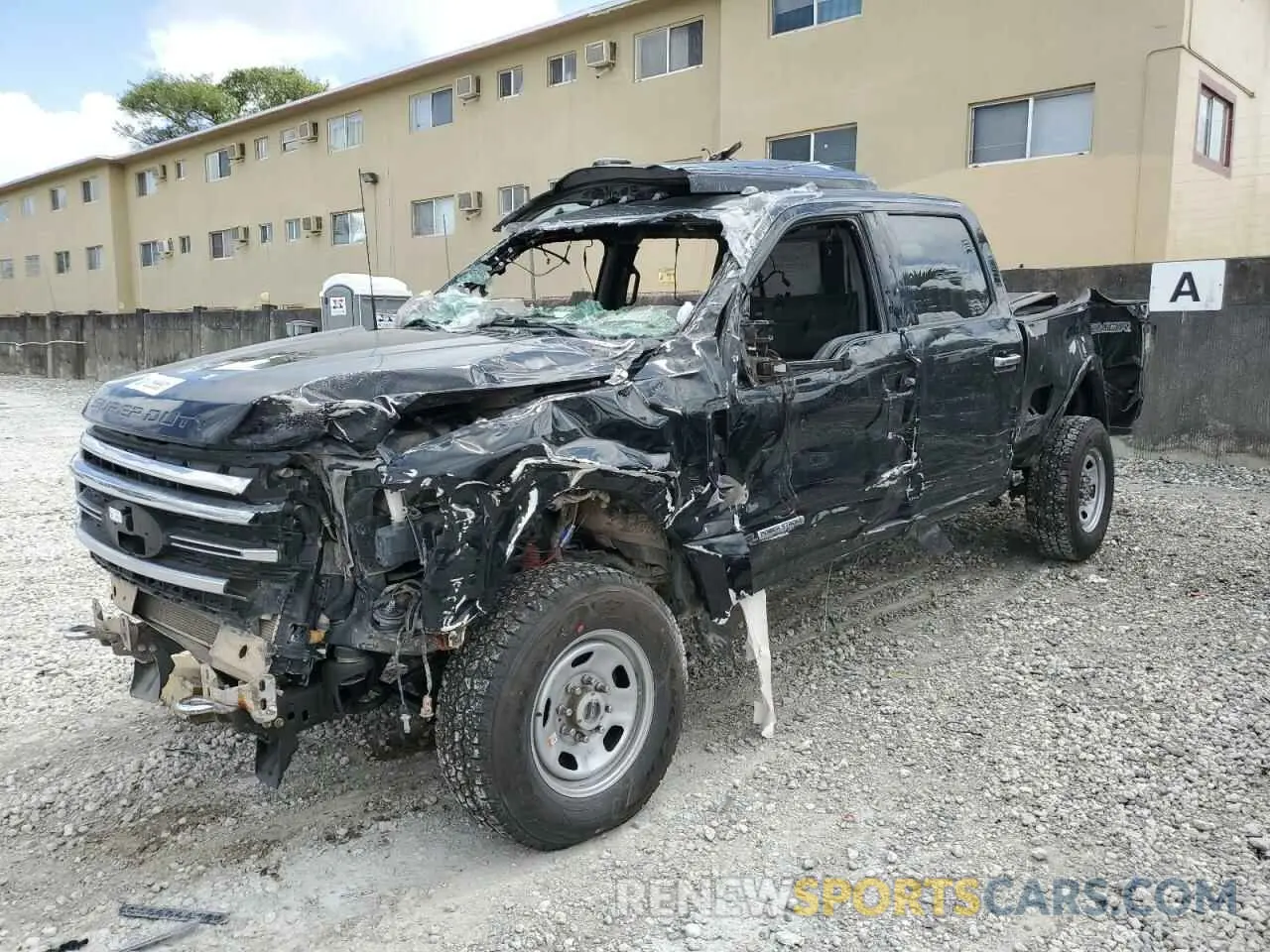1 Фотография поврежденного автомобиля 1FT8W2BT6NEC98200 FORD F250 2022