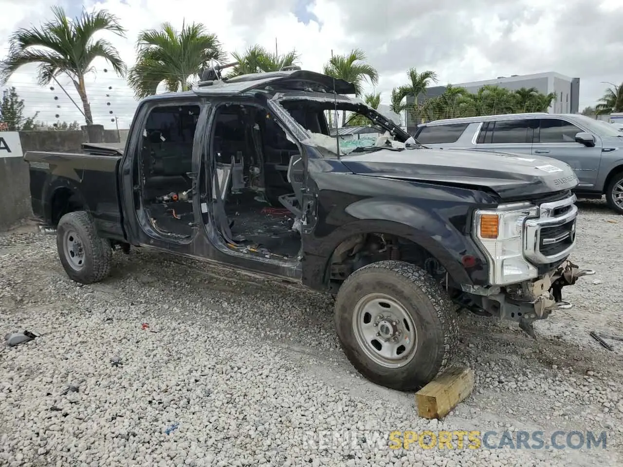 4 Фотография поврежденного автомобиля 1FT8W2BT6NEC98200 FORD F250 2022