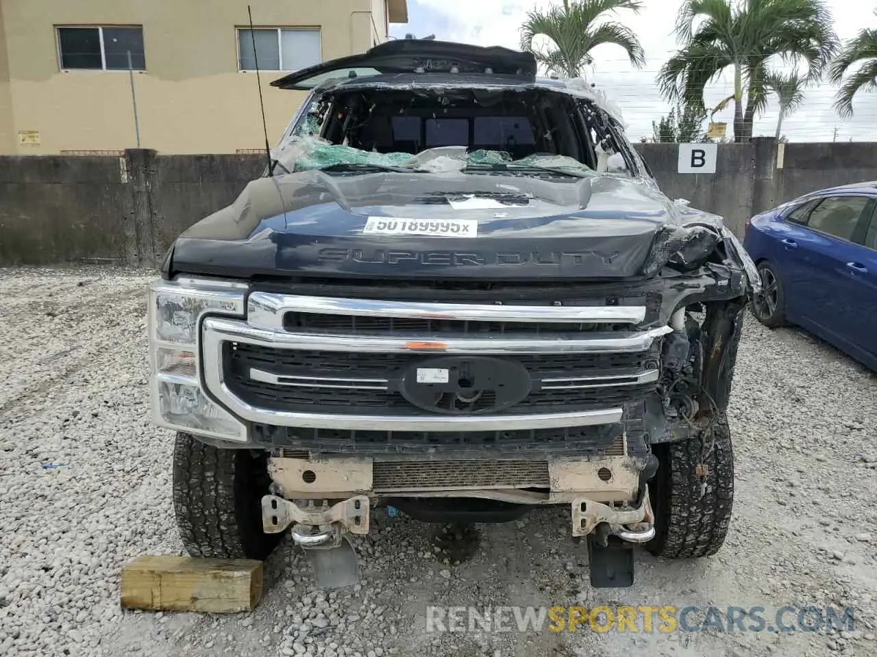 5 Фотография поврежденного автомобиля 1FT8W2BT6NEC98200 FORD F250 2022