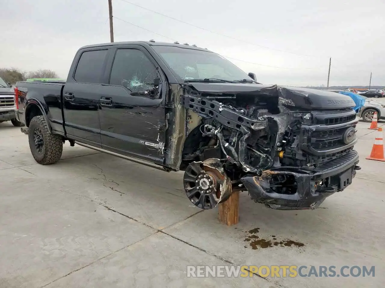 4 Фотография поврежденного автомобиля 1FT8W2BT7NEC86959 FORD F250 2022