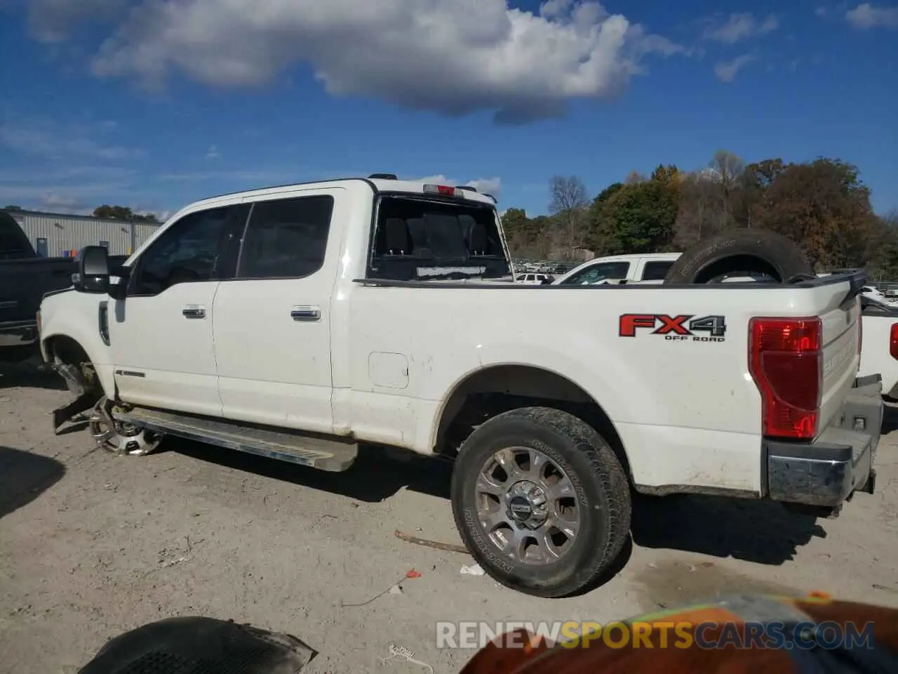 2 Фотография поврежденного автомобиля 1FT8W2BT7NEF51833 FORD F250 2022