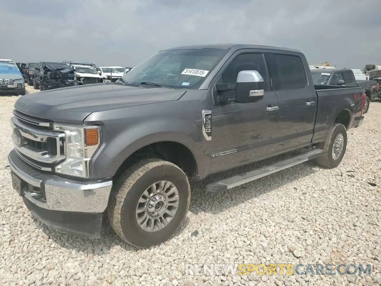 1 Photograph of a damaged car 1FT8W2BTXNEE16815 FORD F250 2022