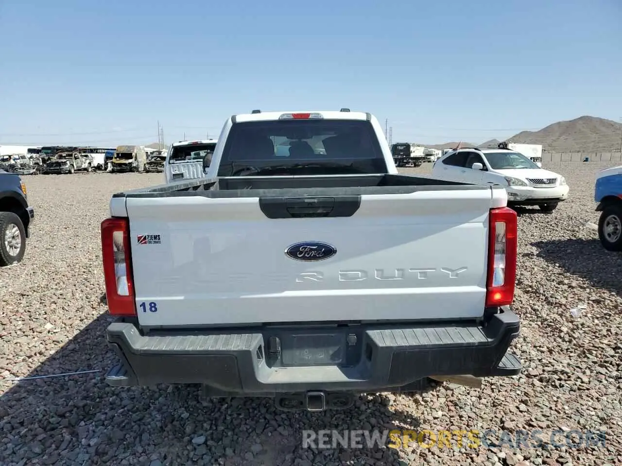 6 Фотография поврежденного автомобиля 1FT7W2BT4PEC42786 FORD F250 2023