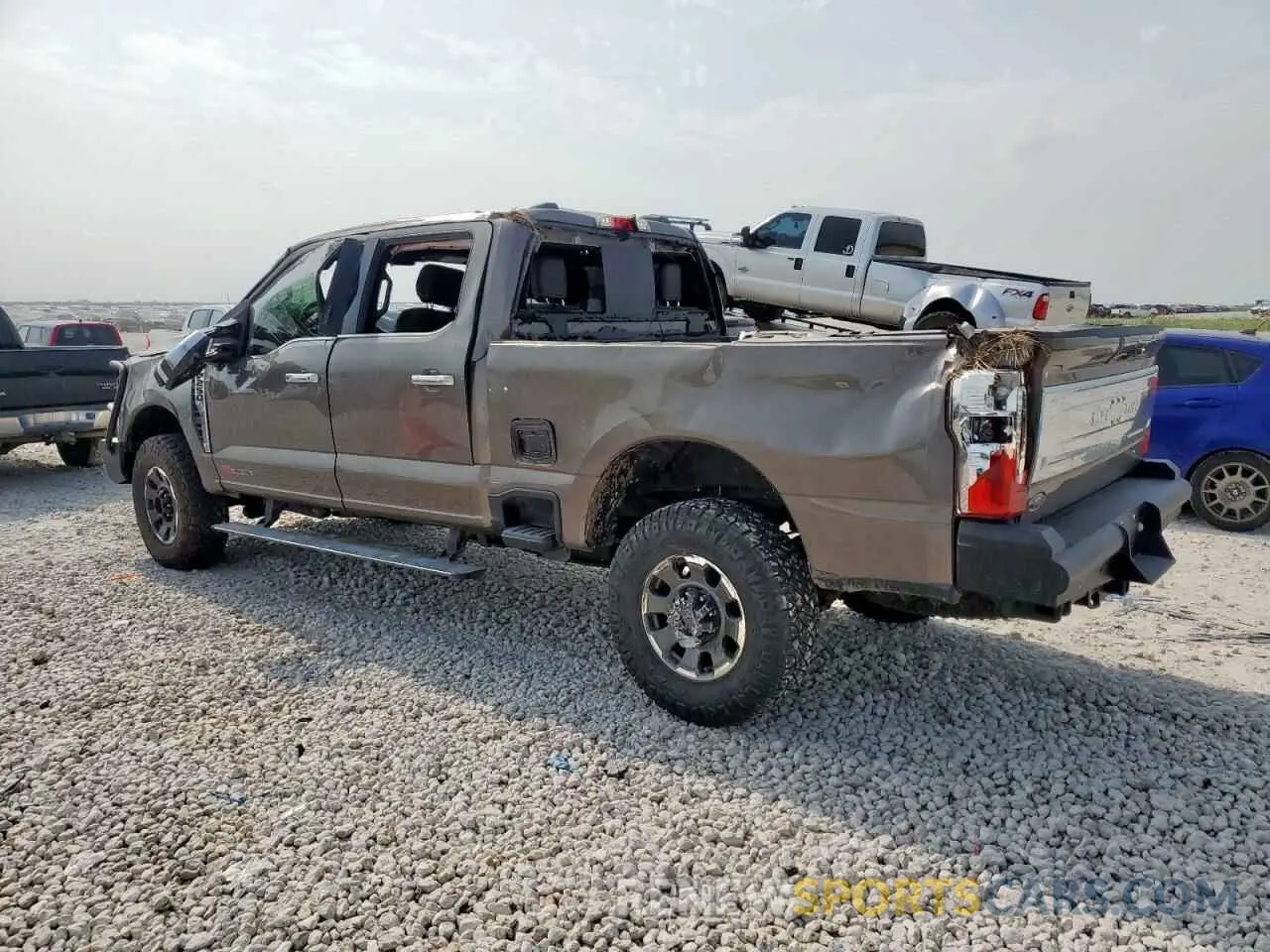 2 Photograph of a damaged car 1FT8W2BM6PED18604 FORD F250 2023