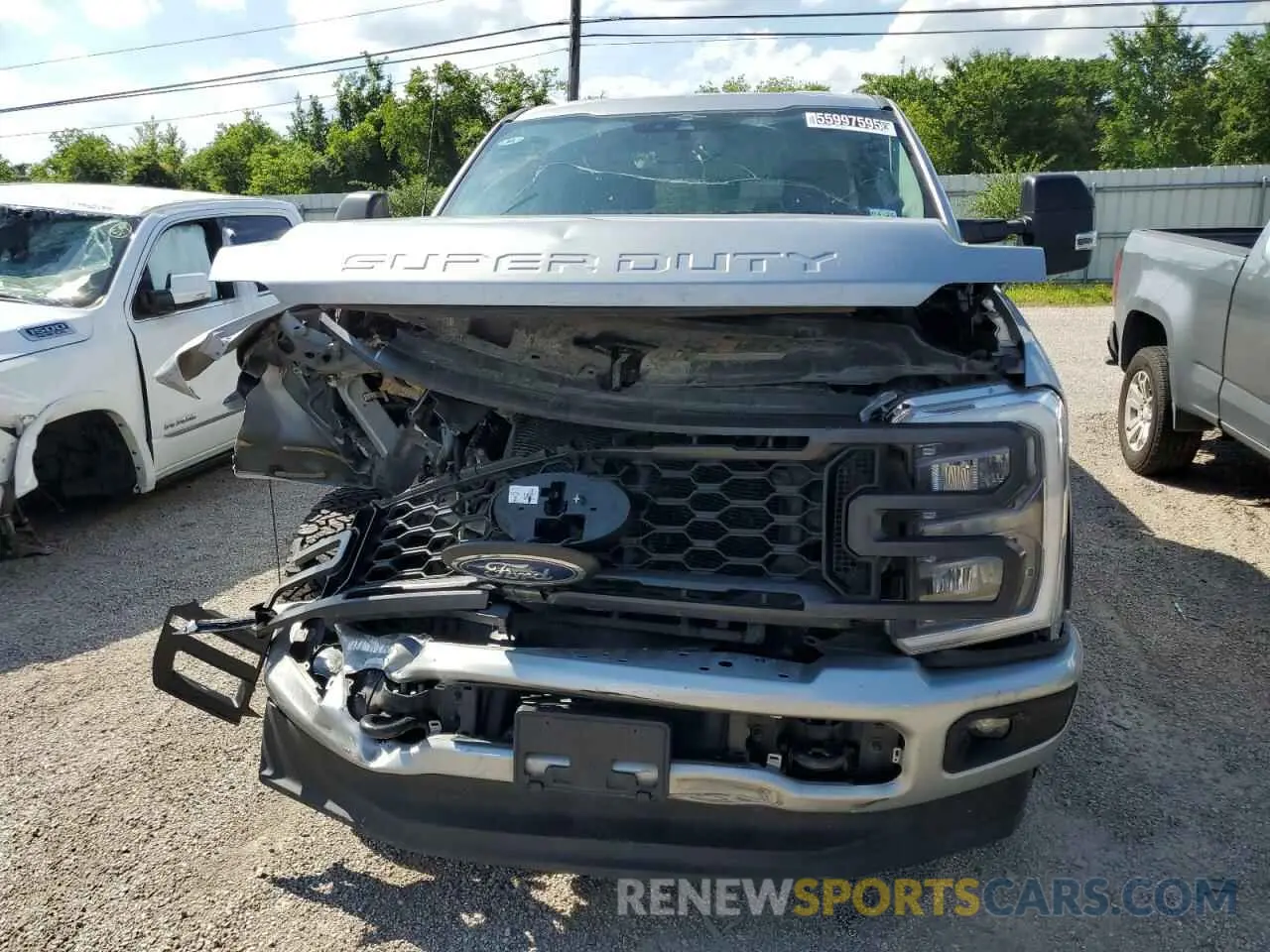 5 Фотография поврежденного автомобиля 1FT8W2BN3PEC62789 FORD F250 2023