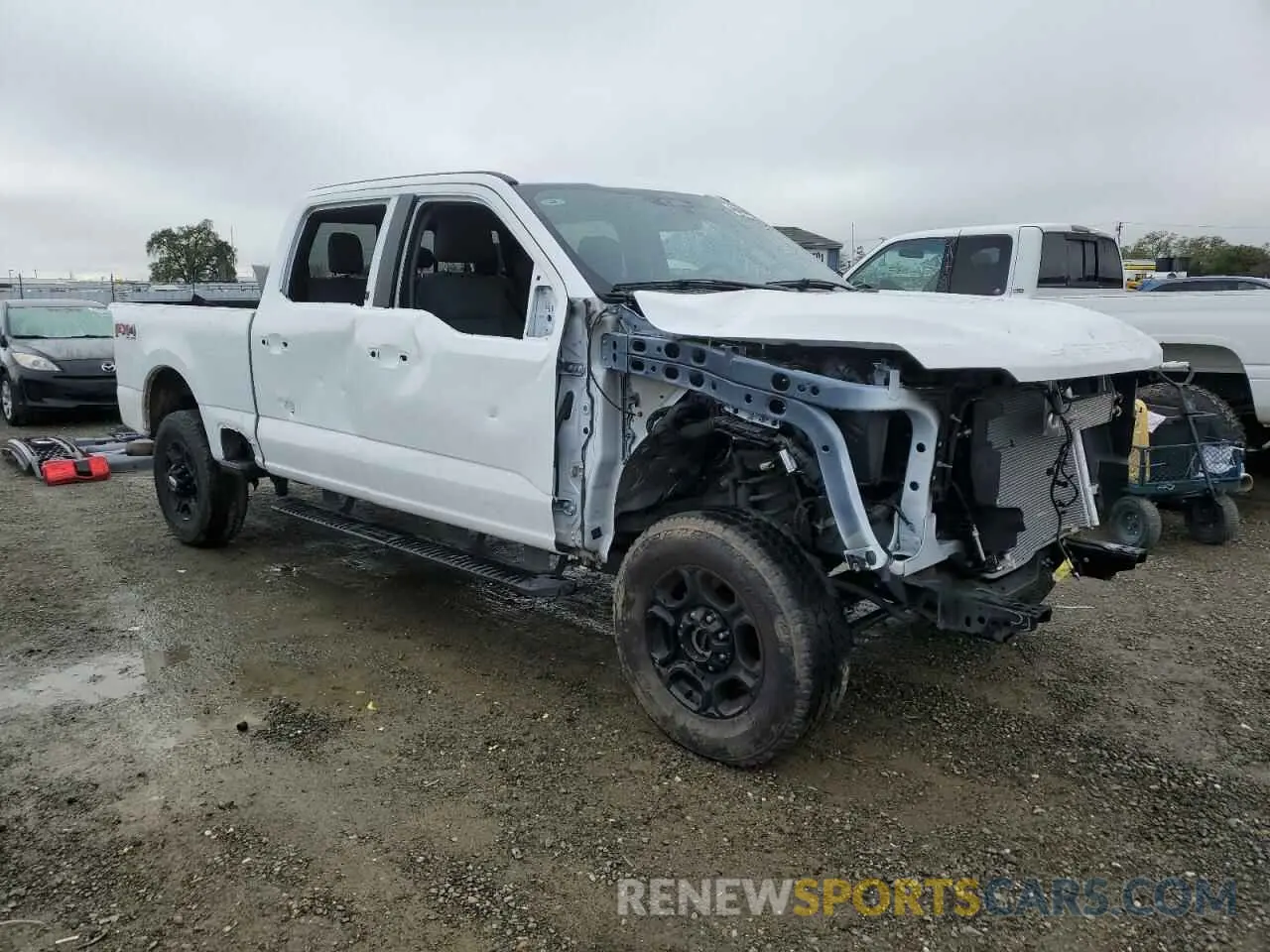 4 Фотография поврежденного автомобиля 1FT8W2BN4PED34325 FORD F250 2023