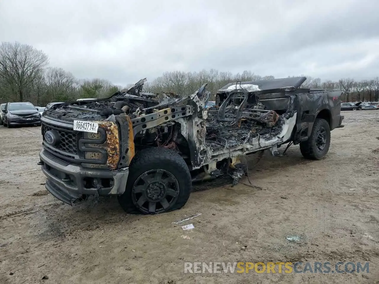 1 Фотография поврежденного автомобиля 1FT8W2BT3PED82459 FORD F250 2023