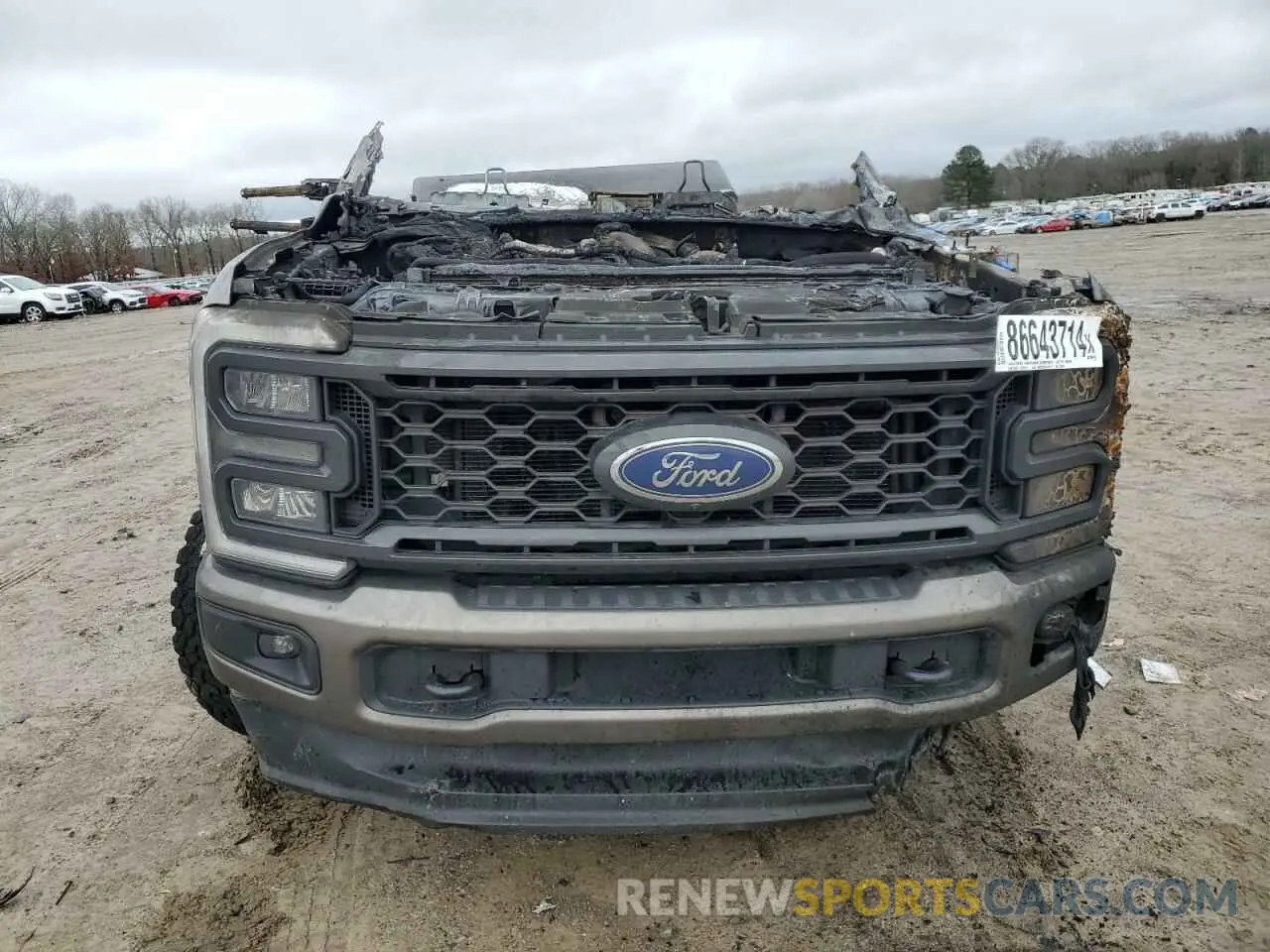 5 Фотография поврежденного автомобиля 1FT8W2BT3PED82459 FORD F250 2023