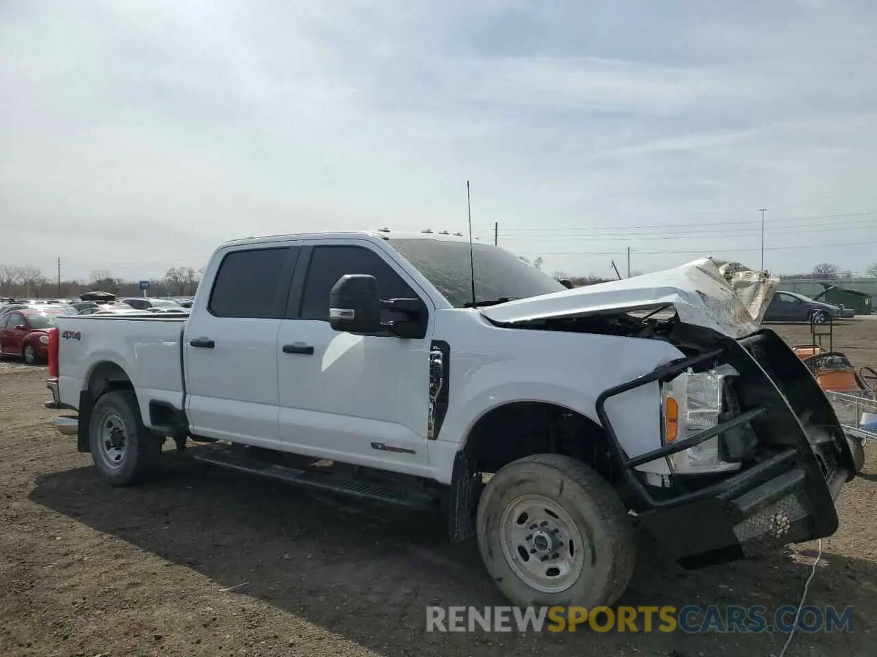 4 Фотография поврежденного автомобиля 1FT8W2BT4PEC55607 FORD F250 2023
