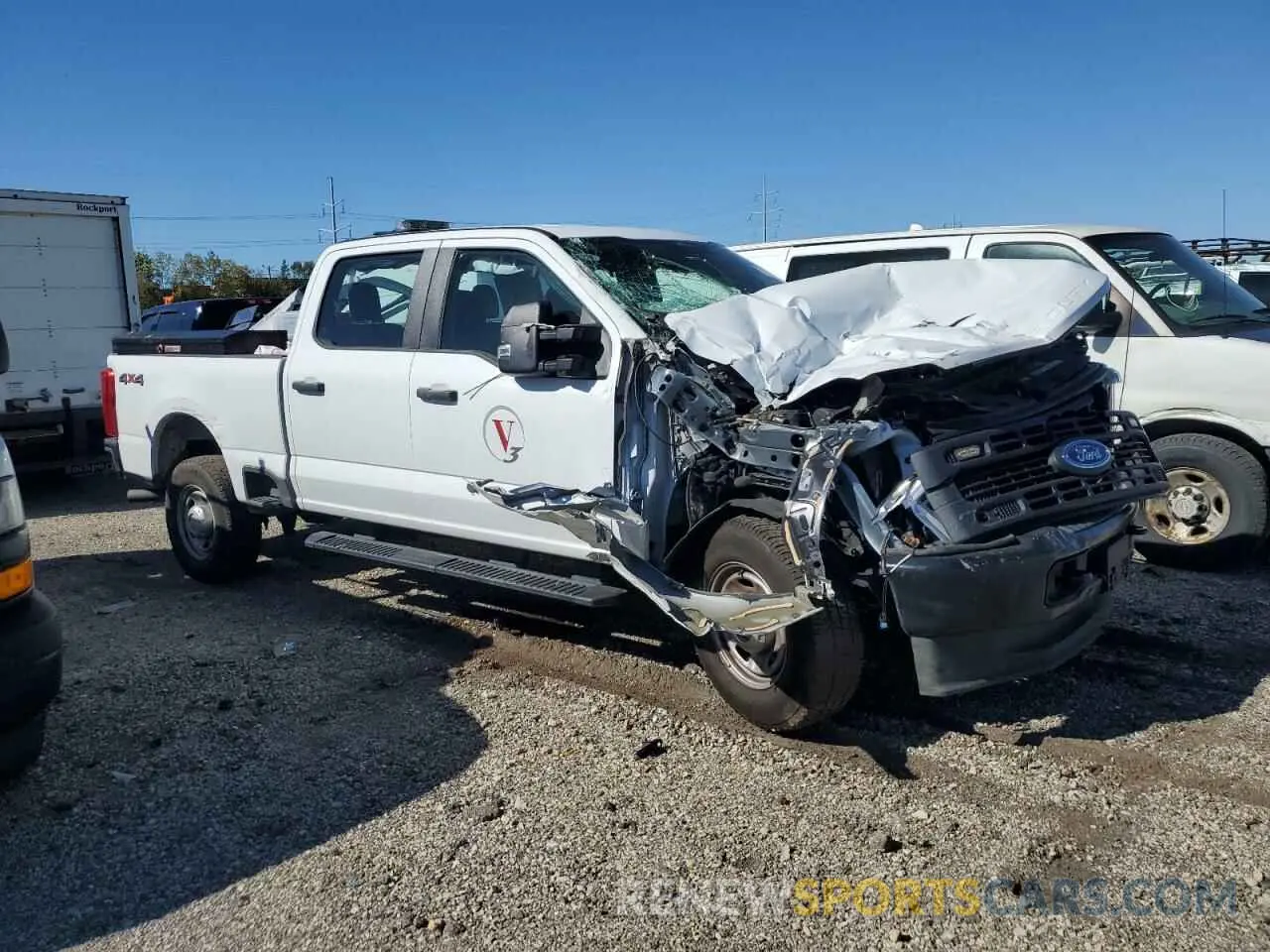4 Photograph of a damaged car 1FT7W2BA1REC60180 FORD F250 2024