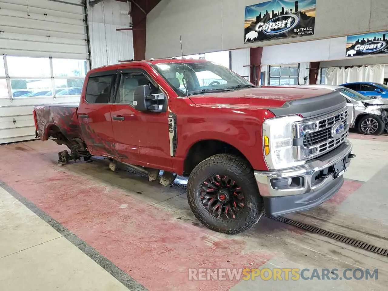 4 Photograph of a damaged car 1FT7W2BA4REE20696 FORD F250 2024