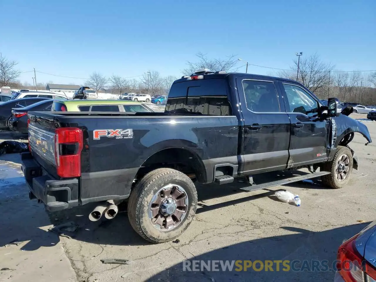3 Фотография поврежденного автомобиля 1FT8W2BM5RED95693 FORD F250 2024