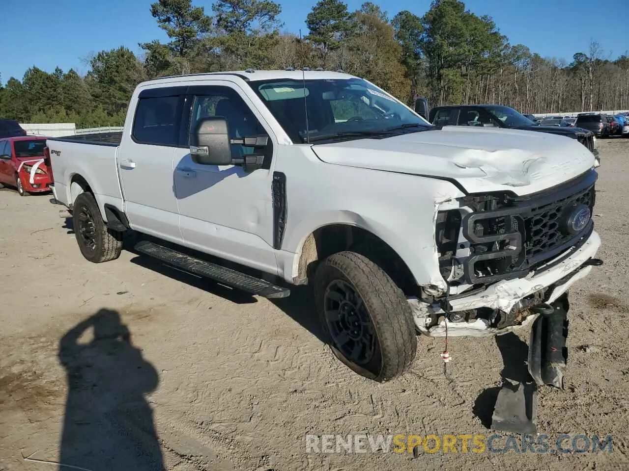 4 Photograph of a damaged car 1FT8W2BN4REC99532 FORD F250 2024