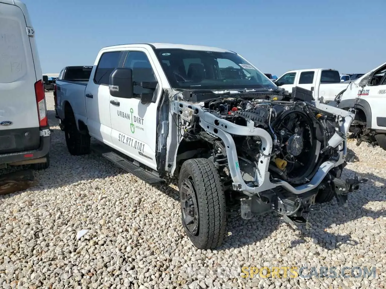 4 Photograph of a damaged car 1FT8W2BT5RED44749 FORD F250 2024