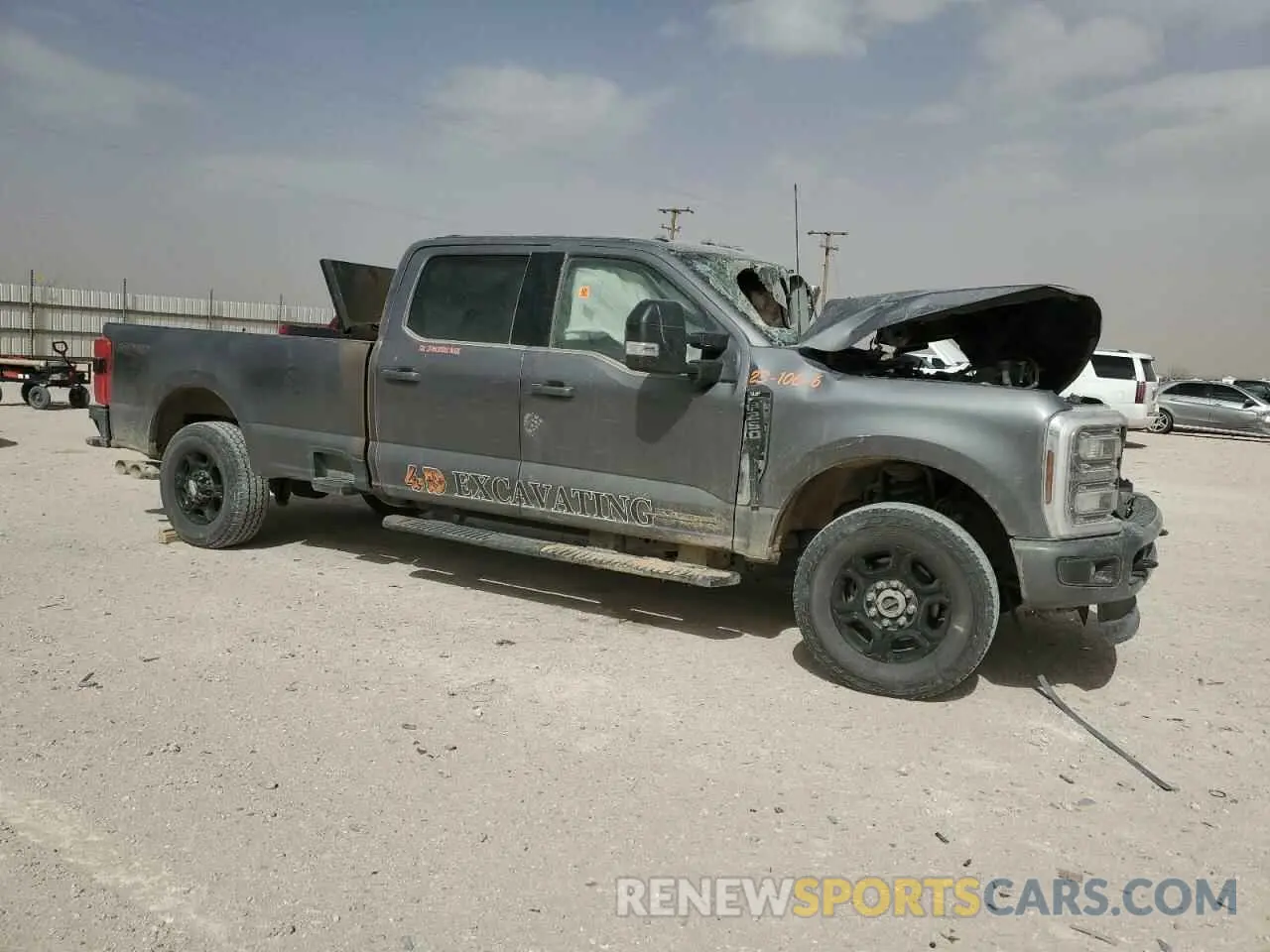 4 Photograph of a damaged car 1FT8W2BT6REC14771 FORD F250 2024