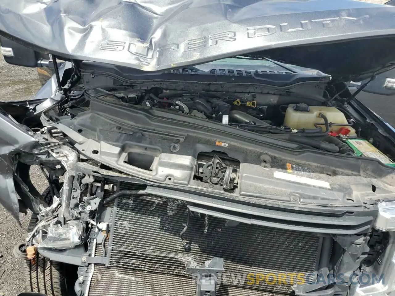 11 Photograph of a damaged car 1FD8X3HT2KEE17555 FORD F350 2019