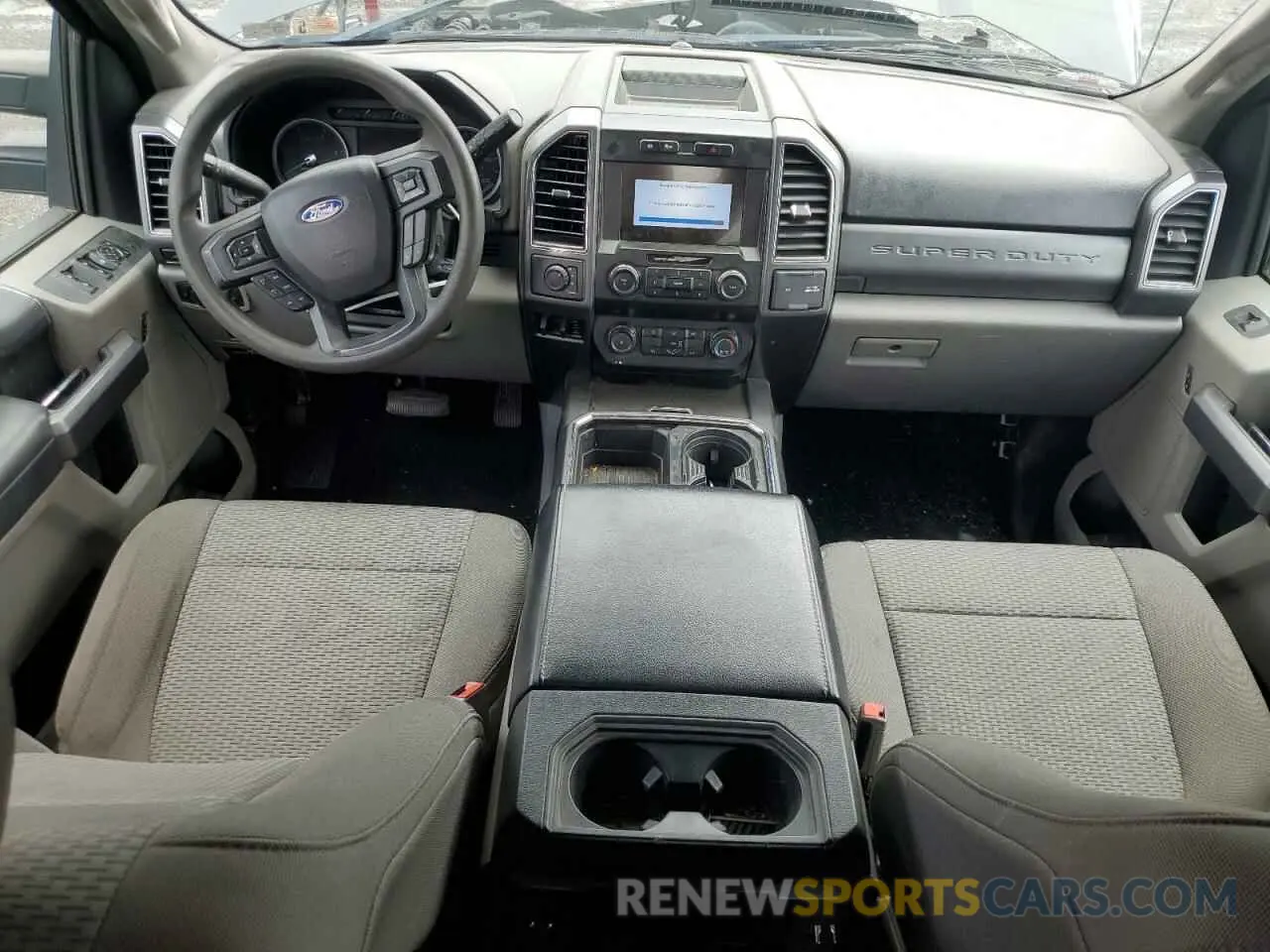 8 Photograph of a damaged car 1FD8X3HT2KEE17555 FORD F350 2019